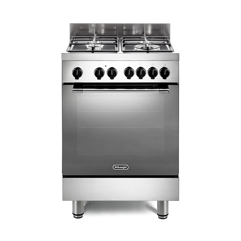 De’Longhi GEMMA 66 ML four et cuisinière Electrique Gaz Acier inoxydable