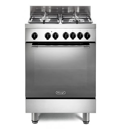 De’Longhi GEMMA 66 ML cooker Freestanding cooker Electric Gas Stainless steel