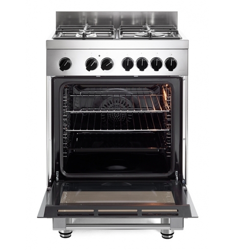 De’Longhi GEMMA 66 ML four et cuisinière Electrique Gaz Acier inoxydable