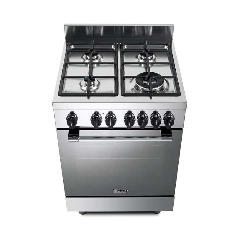 De’Longhi GEMMA 66 ML cooker Freestanding cooker Electric Gas Stainless steel