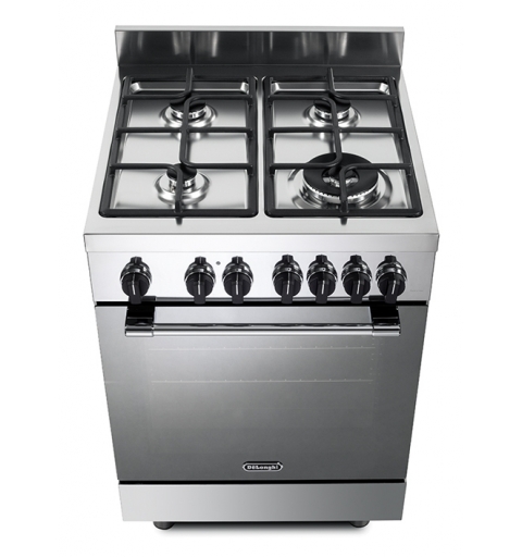 De’Longhi GEMMA 66 ML cocina Cocina independiente Eléctrico Encimera de gas Acero inoxidable