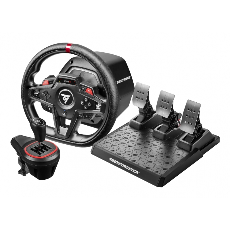 Thrustmaster T248R Shifter Pack Black Steering wheel + pedals + shifter PlayStation 5, PC