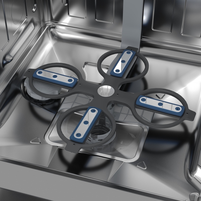 Beko b300 BDFN36541XAWP Freestanding 15 place settings