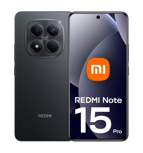 Xiaomi Redmi Note 15 Pro 17,2 cm (6.77") 4G 12 GB 512 GB 6500 mAh Schwarz