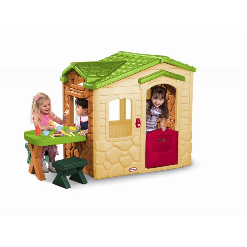 Little Tikes Picnic on the Patio Playhouse - Natural