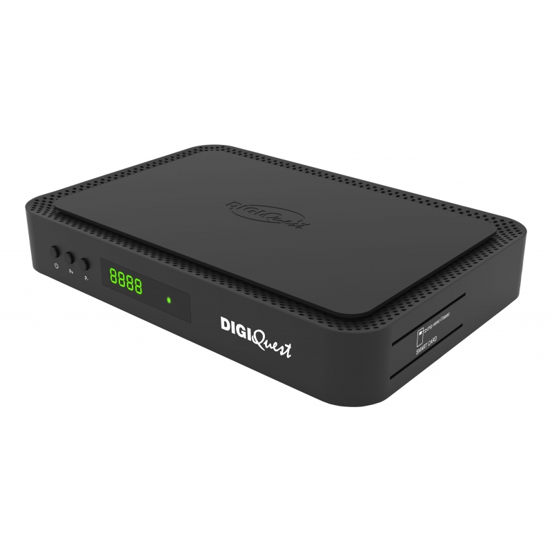 Digiquest RICD1251 TV set-top box Satellite 4K Ultra HD Black