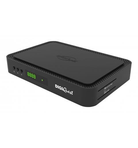 Digiquest RICD1251 TV set-top boxe Satellite 4K Ultra HD Noir