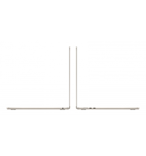 Apple MacBook Air Apple M M3 Ordinateur portable 38,9 cm (15.3") 16 Go 512 Go SSD Wi-Fi 6E (802.11ax) macOS Sonoma Beige