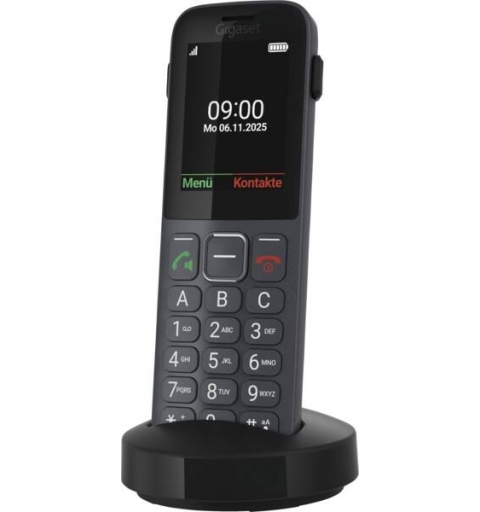 Gigaset Comfort 600 SIM 6,1 cm (2.4") 118 g Negro, Gris