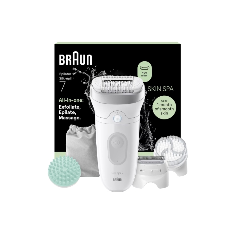 Braun Silk-épil 7 Silk·épil 7 SkinSpa 7-081 40 Pinzette Weiß