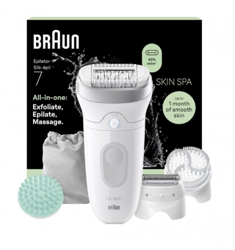 Braun Silk-épil 7 Silk·épil 7 SkinSpa 7-081 40 Pinzette Weiß