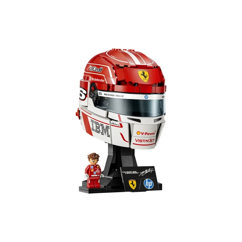 LEGO Scuderia Ferrari HP Casque de Charles Leclerc