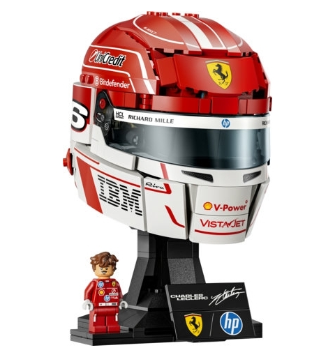 LEGO Scuderia Ferrari HP Casque de Charles Leclerc