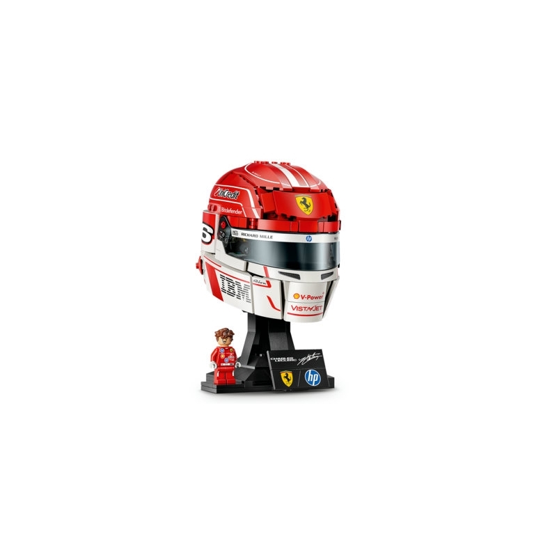 LEGO Scuderia Ferrari HP Casque de Charles Leclerc