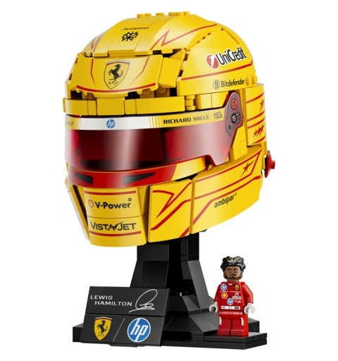 LEGO Scuderia Ferrari HP Casco de Lewis Hamilton