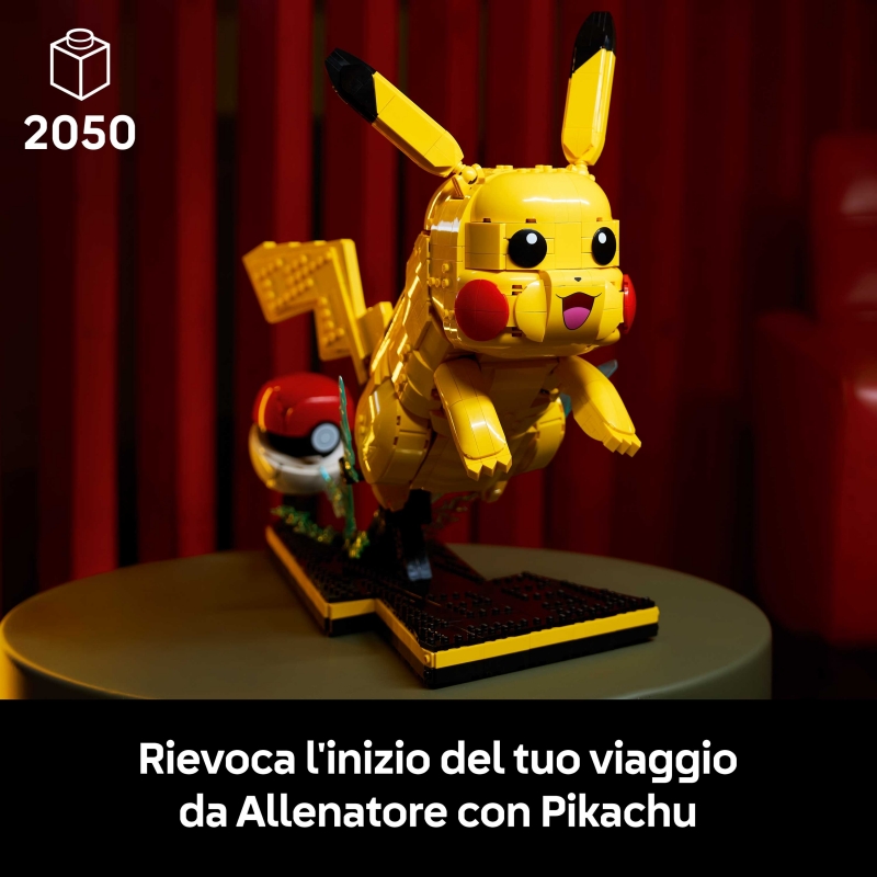 LEGO Pikachu y Poké Ball
