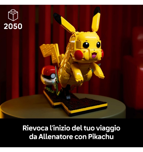 LEGO Pikachu y Poké Ball