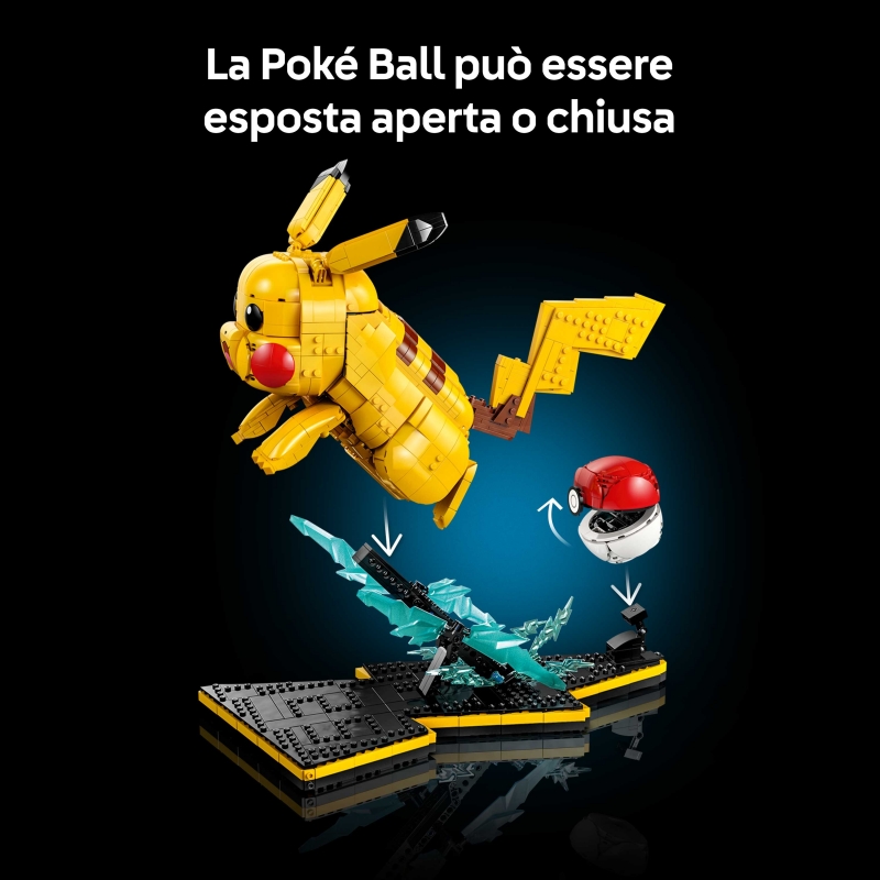 LEGO Pikachu und Pokéball
