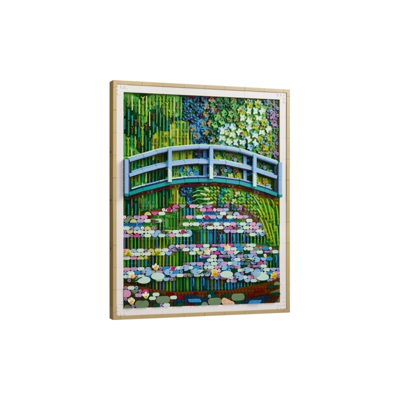 LEGO ART Claude Monet Puente sobre Estanque de Nenúfares