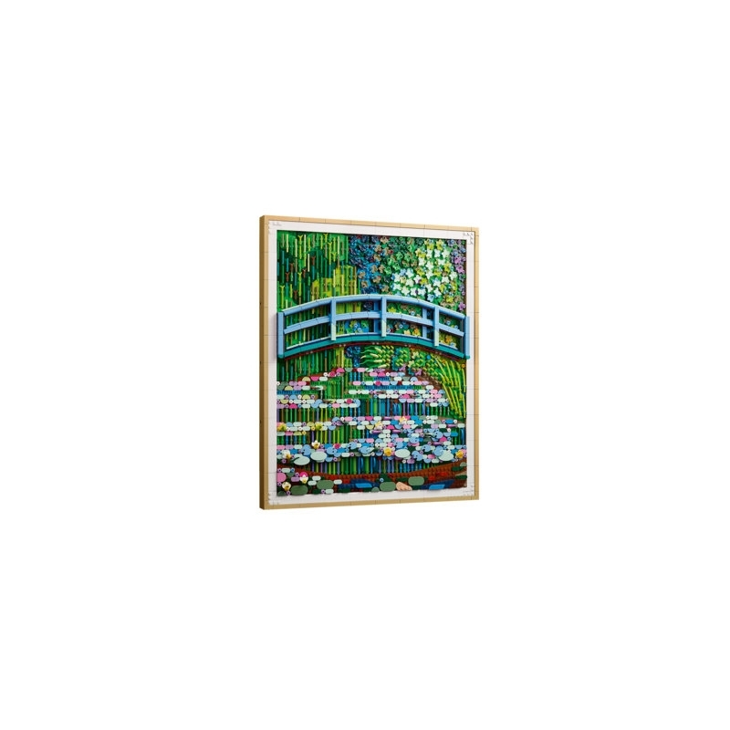 LEGO ART Claude Monet Puente sobre Estanque de Nenúfares