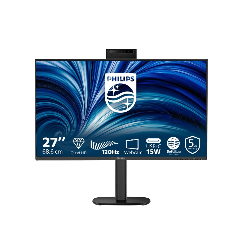 Philips 27B2N3500JH écran plat de PC 68,6 cm (27") 2560 x 1440 pixels Quad HD LCD Noir