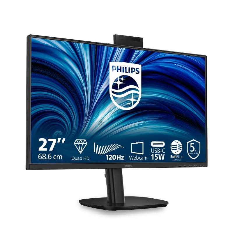Philips 27B2N3500JH écran plat de PC 68,6 cm (27") 2560 x 1440 pixels Quad HD LCD Noir