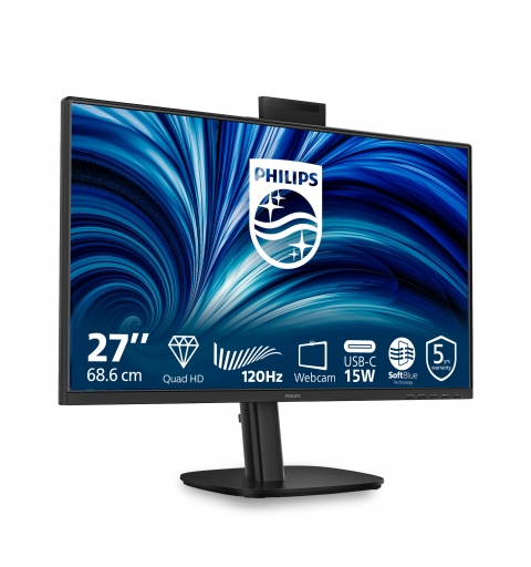 Philips 27B2N3500JH computer monitor 68.6 cm (27") 2560 x 1440 pixels Quad HD LCD Black