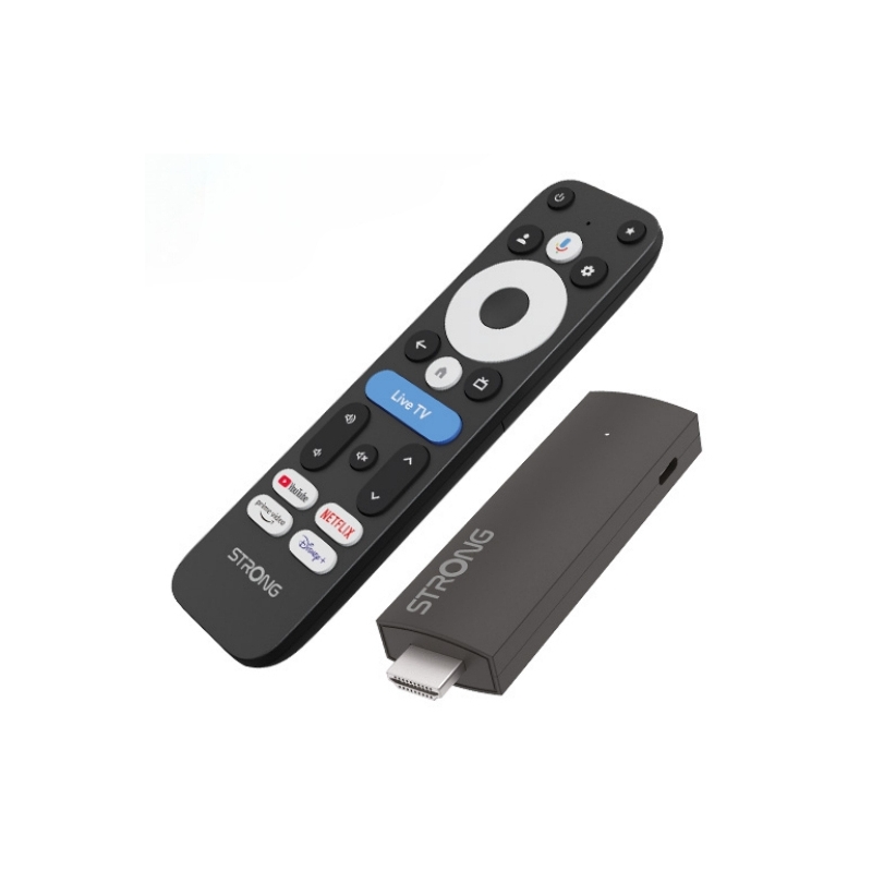Strong LEAP UNA + Smart TV dongle HDMI Full HD Android Black