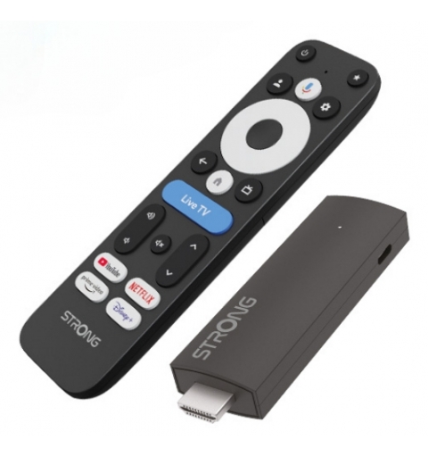 Strong LEAP UNA + adaptador Smart TV HDMI Full HD Android Negro