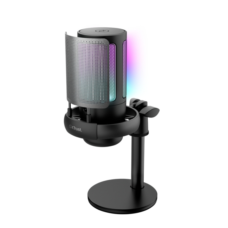 Trust GXT 238 Auron Noir Microphone pour podcast