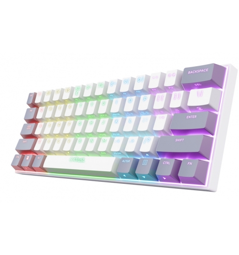 Trust GXT 873 Acira Tastatur Gaming Bluetooth QWERTZ Italienisch Weiß