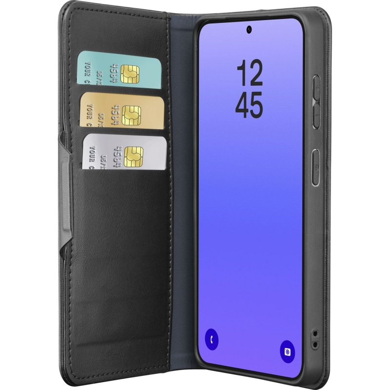 Cellularline Book Agenda 2 - Galaxy A37 Book-style faux leather case with magnetic closure, stand function, and RFID NFC