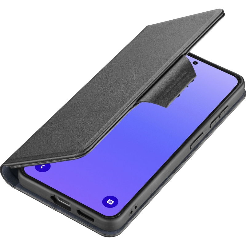 Cellularline Book Agenda 2 - Galaxy A37 Étui à rabat effet cuir avec fermeture magnétique, fonction support et protection