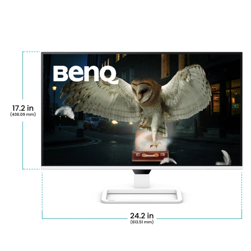 BenQ EW270Q écran plat de PC 68,6 cm (27") 2560 x 1440 pixels 2K Ultra HD LCD Blanc