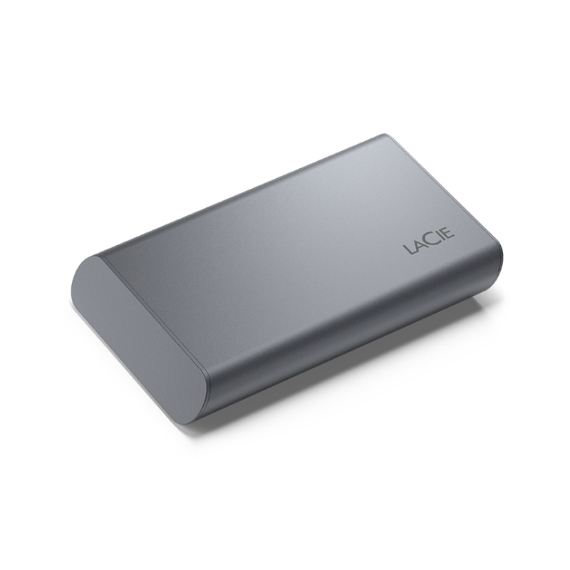 LaCie Mobile SSD Secure Thunderbolt technology 1 TB USB Type-C 3.2 Gen 2 (3.1 Gen 2) Grey