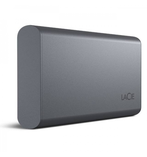 LaCie Mobile SSD Secure Technologie Thunderbolt 1 To USB Type-C 3.2 Gen 2 (3.1 Gen 2) Gris