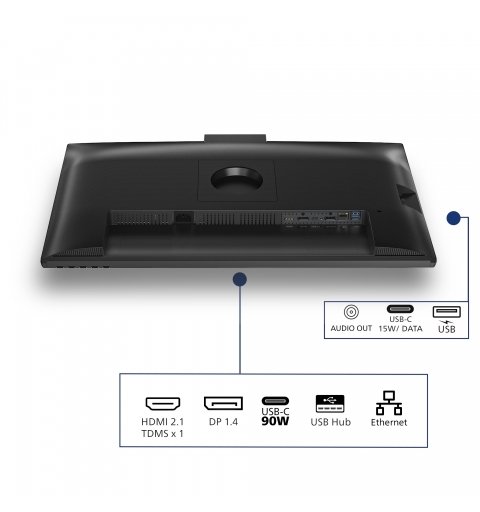 Philips 3000 series 27B2U3601H 00 computer monitor 68.6 cm (27") 2560 x 1440 pixels Quad HD LCD Black