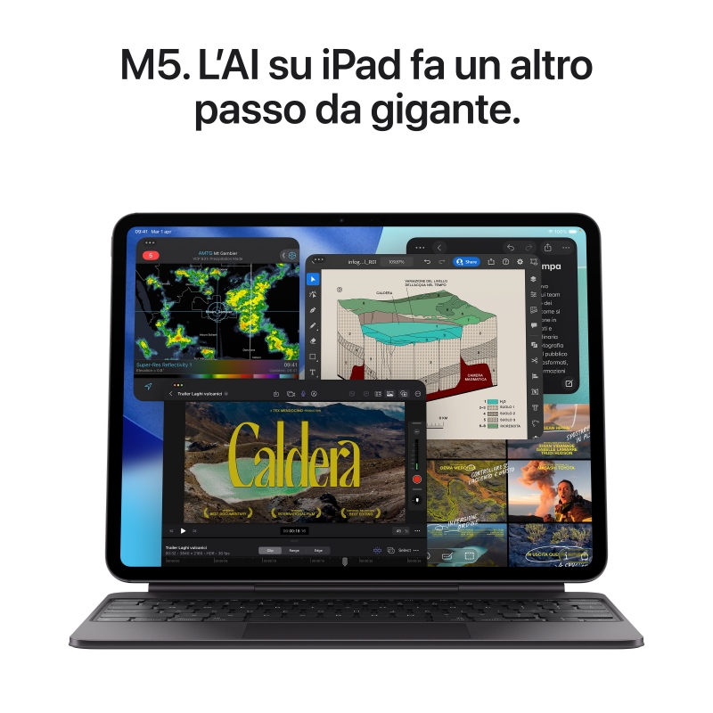 Apple iPad Pro Apple M 256 GB 27,9 cm (11") 12 GB Wi-Fi 7 (802.11be) iPadOS 26 Negro