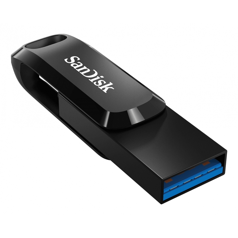 SanDisk Ultra Dual Drive Go USB flash drive 32 GB USB Type-A USB Type-C 3.2 Gen 1 (3.1 Gen 1) Black