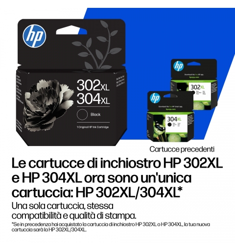 HP 302XL 304XL Tri-color Original Ink Cartridge