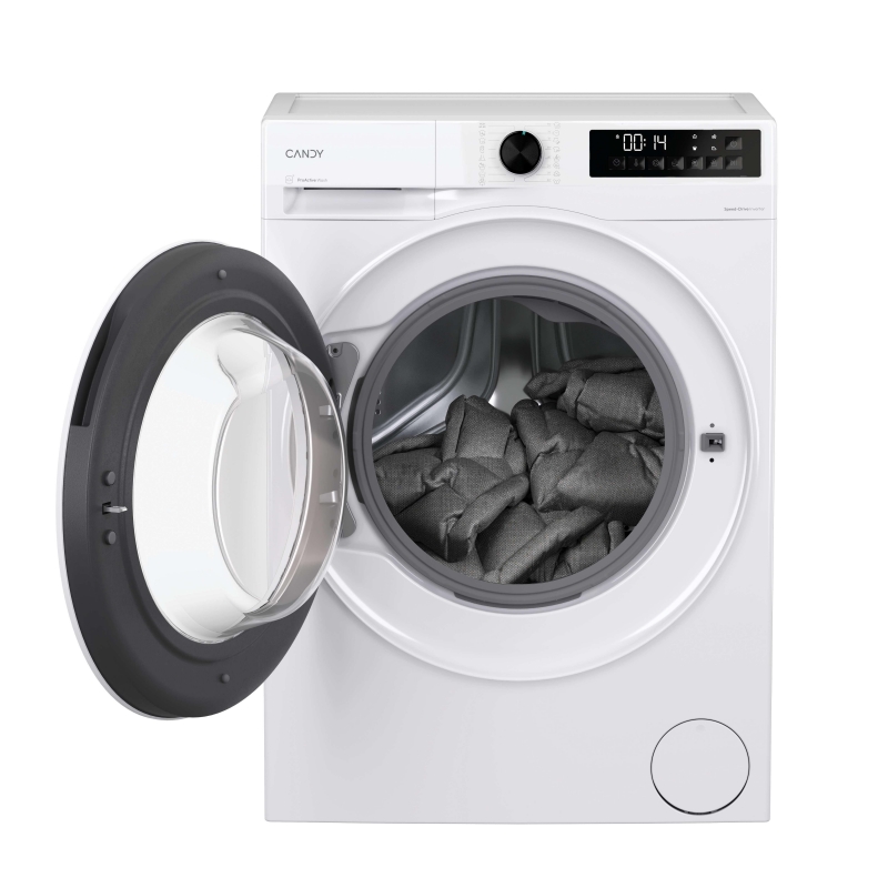Candy GD 412L10-S machine à laver Charge avant 12 kg 1400 tr min Blanc