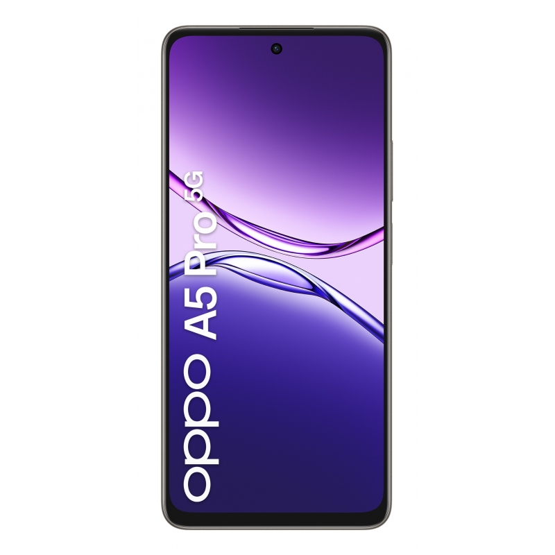 OPPO A5 PRO 5G 16,9 cm (6.67") SIM doble Android 15 USB Tipo C 8 GB 256 GB 5800 mAh Negro, Marrón