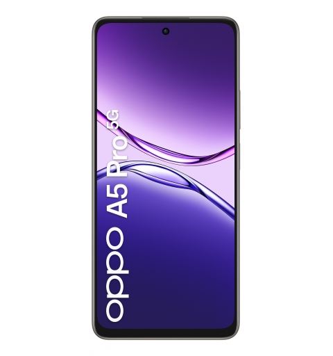 OPPO A5 PRO 5G 16,9 cm (6.67") SIM doble Android 15 USB Tipo C 8 GB 256 GB 5800 mAh Negro, Marrón