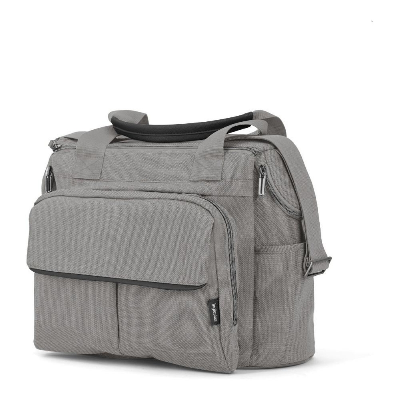 Inglesina AX60S0OPI Borsa nursery APTICA Day Bag Platinum grey 45x21x33cm
