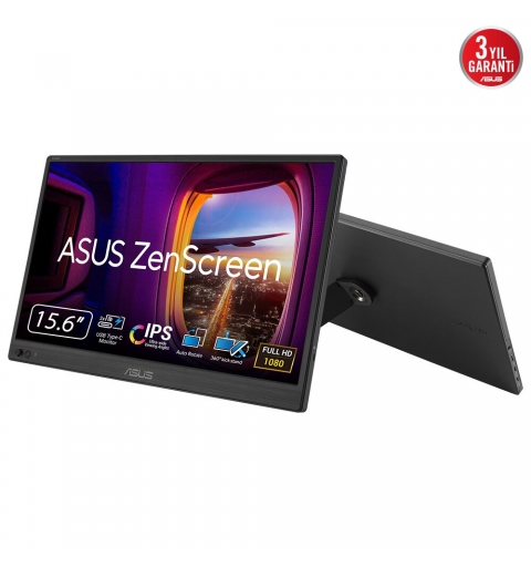 ASUS ZenScreen MB169CK computer monitor 39.6 cm (15.6") 1920 x 1080 pixels Full HD LCD Black