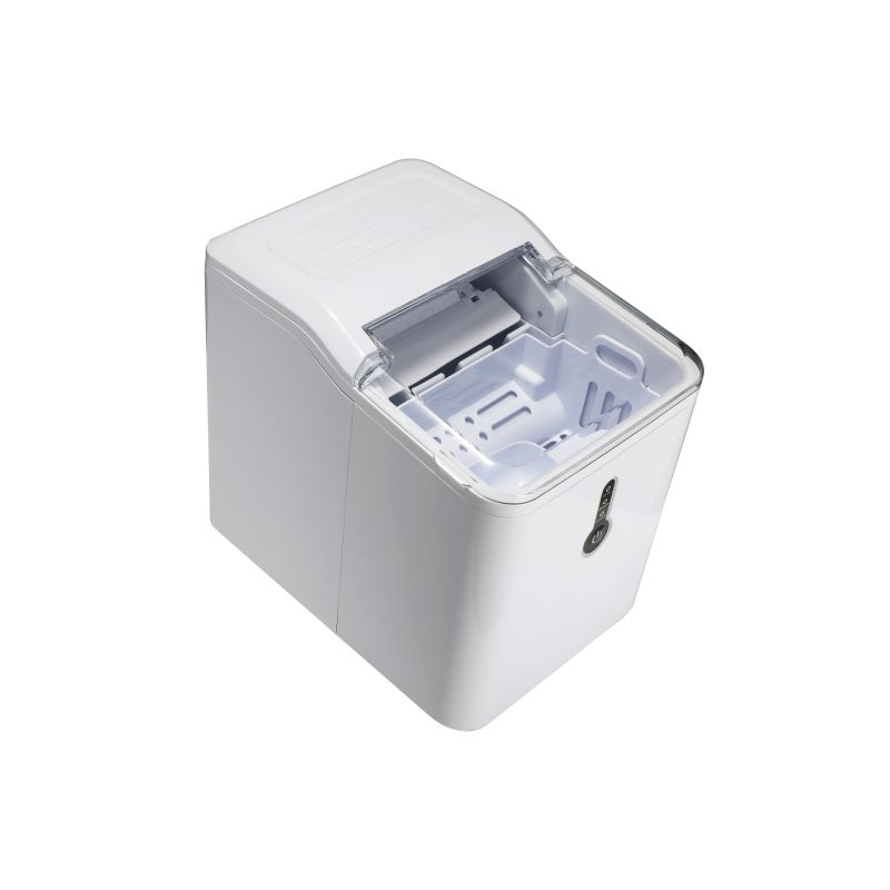 Melchioni CUBIK Machine à glaçon incornporé sur pied 12 kg 24h 120 W Blanc