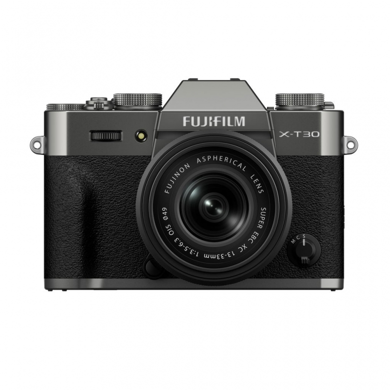 Fujifilm X -T30 III + XC 13-33mm MILC 26,1 MP X-Trans CMOS 4 9600 x 2160 Pixeles Negro, Carbón vegetal