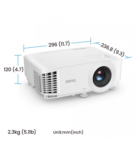 BenQ TH575i Standard Throw-Projektor 3800 ANSI Lumen DLP 1080p (1920x1080) 3D Weiß
