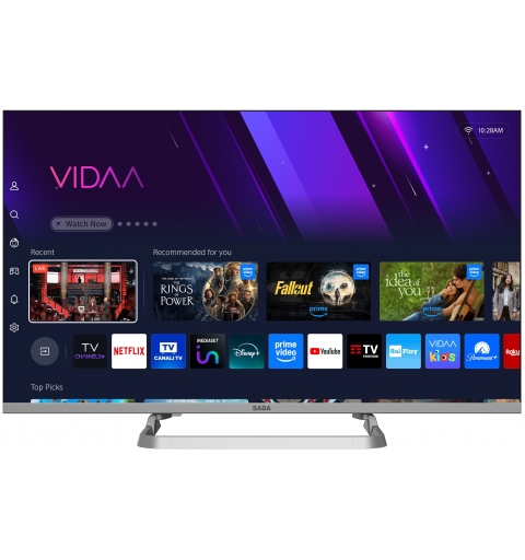 SABA SA32QM10VDA TV 81,3 cm (32") Full HD Smart TV Wifi Gris 200 cd m²