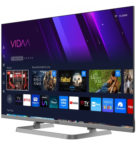 SABA SA32QM10VDA Fernseher 81,3 cm (32") Full HD Smart-TV WLAN Grau 200 cd m²
